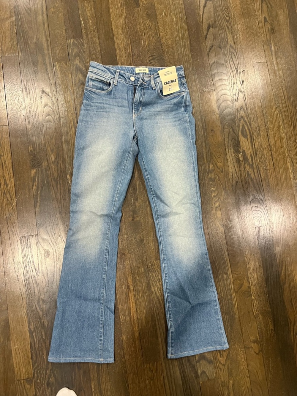 L'AGENCE Ruth High Rise straight Jeans - Picture 4 of 5